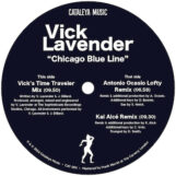 Lavender, Vick: Chicago Blue Line — incl. remix par Kai Alcé [12"]